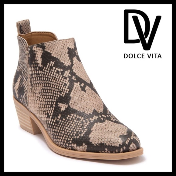 Dolce VITA Bootie Snake Print - Picture 7 of 11